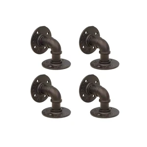 Vintage-Style Wall Mount Sturdy and Practical Black Wall Mount Designed Specifically for Kitchen Storage