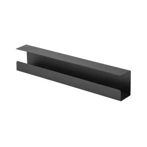 organizador de gestin de cables - oculta cables y regletas de alimentacin, color negro, diseo funcional y elegante. ideal