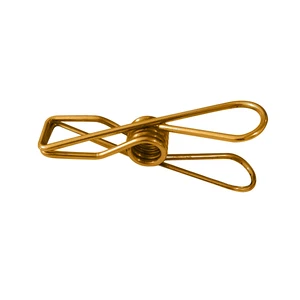 Professional Custom Stainless Steel Coil Style Cloth Pegs and Clips Industrial Use Metal Clothespin
