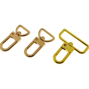 Customized Steel Bag Hardware Dog Hook High Quality Bag Lobster Clasps Swivel Snap Clips Rainbow Metal Snap Hook for Bags