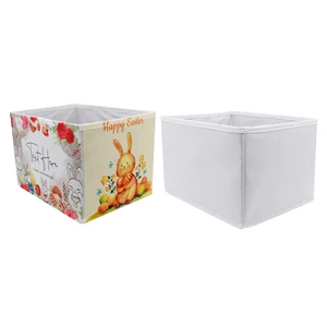 Easter Day/Christmas Festival Sublimation Non Woven Storage Box for Home or Hotel Use
