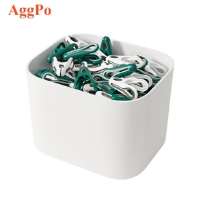 Sock Clamp Windproof Clothespins Beach Chair Clip -Drying Clothespins Plastic Clips With Storage Box