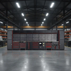 Rockshell Tool Cabinet Garage Storage System Workshop Organizer Tools Equipment Garage Tool Cabinets Heavy Duty Workshop
