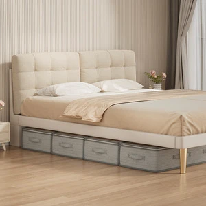 Modern Sustainable Under-Bed Storage Box Foldable Fabric Flat Household Drawer-Type Seasonal Quilt Organizer Clothes Storage Box