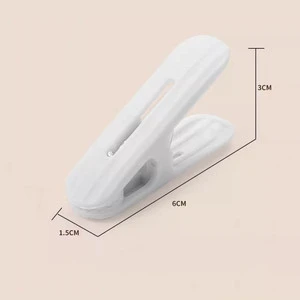 Multi-Functional Windproof Hanging Plastic Clip Clothes Pegs with No Trace Design Windproof Clothes Clips for Hanging Clothes