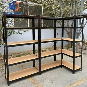 QINGDAO Storage Shelves Adjustable Height Heavy Duty 5-Tier Garage Shelving Unit Metal Multi-Use Storage Rack Estantes Metalicos