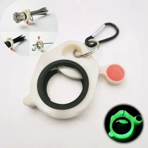 Reusable Portable Zip Ties Cable Tie Holder Fluorescent Plastic Electrical Wire Organizer Cable Management & Accessories