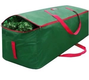Custom Christmas Decoration Organizer Bag Durable Christmas Tree Storage Bag Large Capacity Home Dust Bag