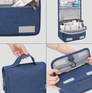 Toilet Bag Portable Travel Storage Bag Large-capacity Waterproof Foldable Makeup Bag Separation of Wet and Dry