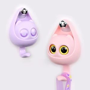 Creative Cat Key Hook Cute Wall Hooks Cute Pet Hooks Without Drilling for Hat Scarf Towel Bag Wall Hanging Decorations