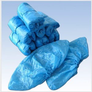 CPE Shoe Covers Wholesale Plastic Blue Shoe Covers Disposable Cpe Shoe Cover Moq-100pc/1box