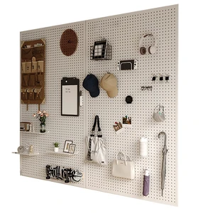 Single-Tier Multifunction Wall Storage Stand Space-Saving Design for Kitchen Living Room Clothing Bag Spice Rack Shelves