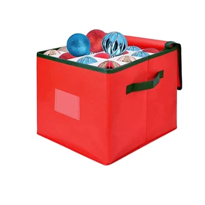 Wholesale Foldable Xmas Storage Box Christmas for Ball Ornaments Storage Box for Home Use for Storing Christmas Baubles