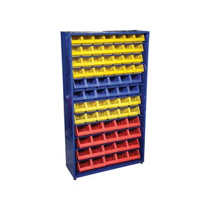 Durable Plastic Toolbox Stand with Shelves Versatile Tool Storage Solution for Tool Cabinets MIYAGO MYG-908