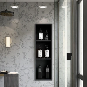 Custom Modern Design 304 Stainless Steel Home Wall Niche Multiple Colors Available Practical Indoor Storage Solution