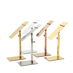 Modern Eco-Friendly Stainless Steel Shoe Rack Adjustable Storage Metal Support Bracket Popular Display For Shoe Stores