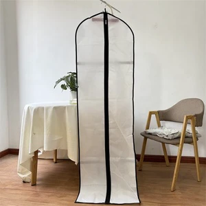 CH Dust Jacket Non-woven Technology Wedding Bride Dress Cover Robe Clothing Storage Protective Bag Bag Wardrobe Clothing Bag