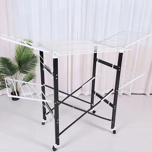 Household Indoor Balcony Folding Drying Clothing Racks Extendable Drying Rack For Clothes Clothes Drying Rack