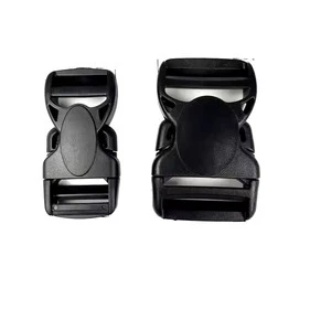 Professional Black Plastic Adjustable Strong Eco-Friendly 25mm Quick Release Buckle Clip for Handbags Luggage Backpack