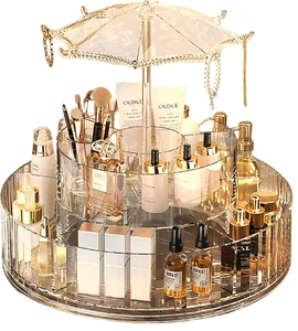 Desktop Cosmetic Storage Box Drawer Make up Organizer Drawers Storage Box