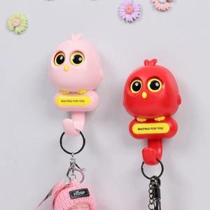 Wink Bird Hooks - Creative Adhesive Coat Hook for Hanging Towels, Hats,Coat,Cloth Bags, Belts, Key, for Wall Hanging Decorations