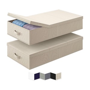 Vietnam Factory Foldable Under Bed Bags Large Under Bed Storage Boxes Thick Breathable Underbed Clothes Storage Bags Zippered Organizer Made in Vietnam