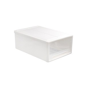 Custom Plastic Stackable Cabinet Underwear Clothing Drawer Organizer Clear Sundries Clothes Storage Box With Sliding Drawer