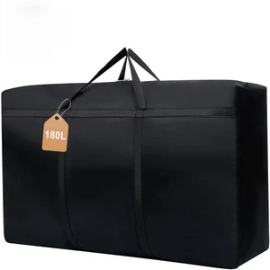 Extra Large Foldable Closet Organizers for Clothing, Waterproof Oxford Totes with Heavy Duty Handles