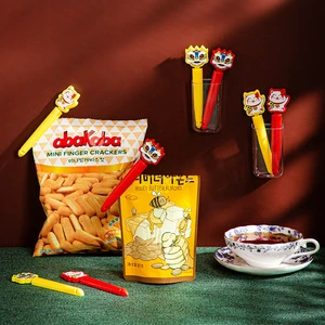 Chinese Style sealed Bag Clip with Magnet 5pcs/set