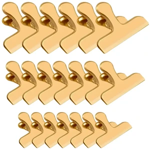 Wholesale T-Shaped Stainless Steel Food Bag Seal Clips for Office Kitchen Home Usage