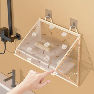 Waterproof Foldable Storage Bag for Bathroom New Toilet Supplies Hanging Wall Storage Box Change and Laundry Basket