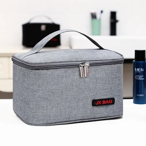 2025 Travel Toiletry Bag Storage Bag Multi-function Men's Lady Portable Capacity Hook Wall-mounted Side Handbag Custom Logo