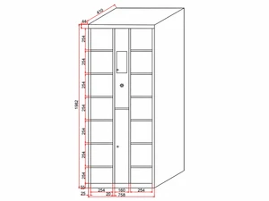 2026 Smart Gym Locker with AI Facial Recognition, 7