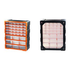 Viet Plastic Trading Co. Heavy Duty Waterproof Plastic Drawer Cabinet 13+ Slots Durable Hardware Tool Organizer Multi-Purpose
