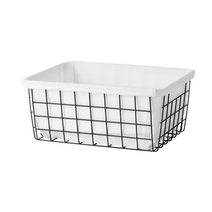 Hot Selling Cheap Price Metal Wire Storage Basket Desktop Storage Basket Metal Basket