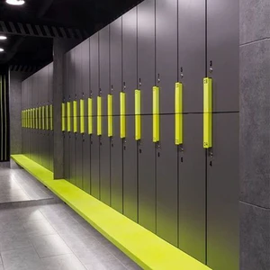 Cartmay 8 12 16 Doors HPL Waterproof Lockers Gym School Spa Sport Center Locker Room Storage Cabinets