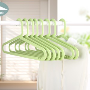 New Style Colorful Flexible PP Plastic Lightweight Durable Hanger for Wardrobe Indoor Christmas Light Storage