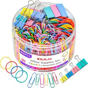 Large Pack Paper Clips for Home and Office Filing Keep Your Papers Neatly Organized