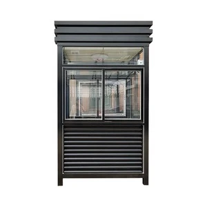 Best Selling Qi Gong Quick Assembly Modern Design Steel Structure Container Outdoor Portable Carport
