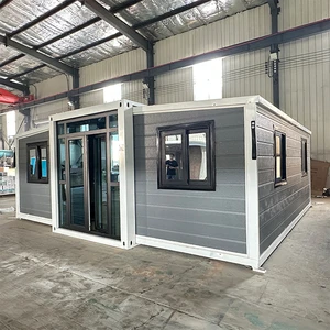 20Ft 40Ft Security Steel Structure Expandable Container Living House Prefabricated Luxury Villa 2 3 4 5 Bedroom