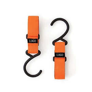 Heavy Duty Strap and Hook to Organize Cords Ropes Tools Cables and Much More