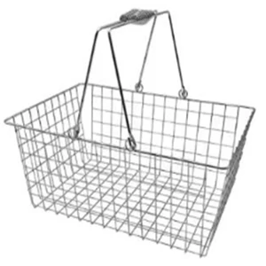 Modern Square Stackable Metal Wire Mesh Basket