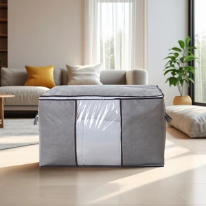 High Quality Foldable Closet Organizer Storage Bag Large Capacity Multifunctional Rectangle Design Durable Clothing Bedding