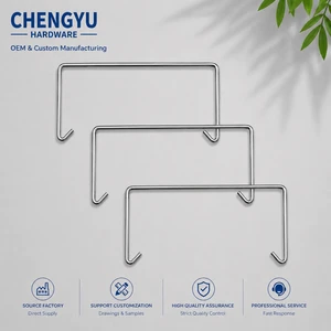 Heavy Duty Wire Basket Handle For Metal Container Storage Basket Custom Steel Carry Handle