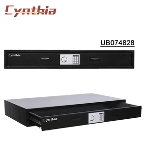 Cynthia Safes Gun Safe Under Bed Steel Electronic Digital Storage Box Bedroom Under Bed Security Drawer Safe Gun Safety Box