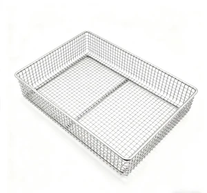 Small Stainless Steel Wire Basket for Kitchen Bathroom Living Room Use Eco-Friendly Modern Multifunction Storage for Food