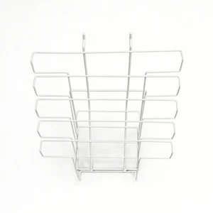 Hanging Hole Board Five Grid Bookshelf Wall Mounted Book Display and Storage Rack