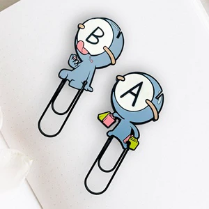 Fashion Soft PVC Paper Clip with Customized Color Individual Packing 2D/3D Design MTX Brand Model MTX