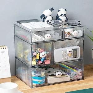 Hot Selling Transparent Cosmetic Storage Box Makeup Organizer