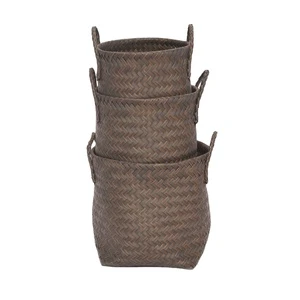Woven Basket and Handmade Small Storage Basket Woven Storage Basket for Organizing